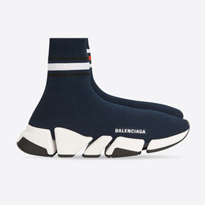 발렌시아가 스피드러너 2.0 네이비 앤 멀티컬러