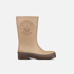 디올 유니온 레인부츠 베이지/브라운