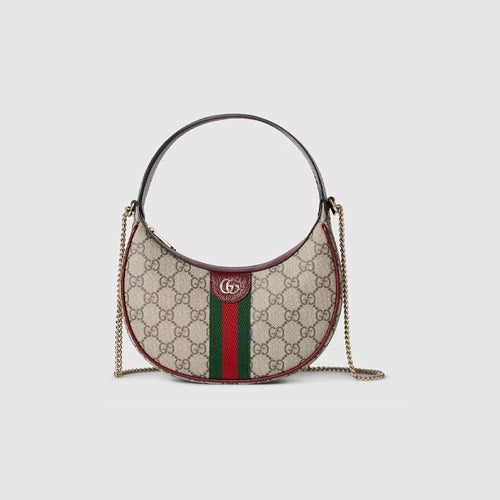 구찌 오피디아 스몰 숄더백 베이지/레드 838463