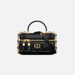 디올 카로 미니 베니티 케이스백 블랙