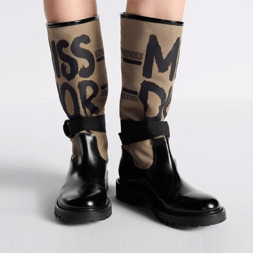 디올 미스 디올 디메이저 부츠 베이지