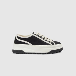 구찌 테니스 1977 GG 수프림 캔버스 스니커즈 블랙