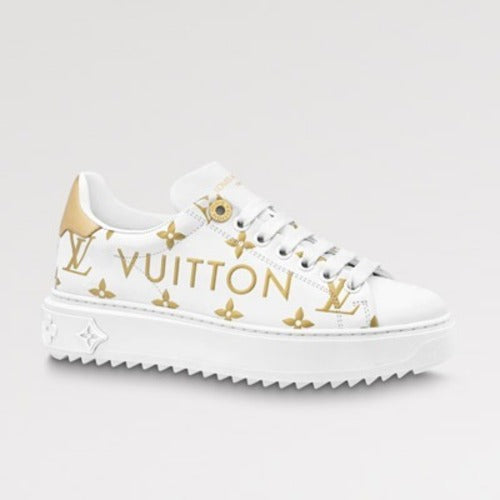 루이비통 타임 아웃 스니커즈 골드 1AAVVI