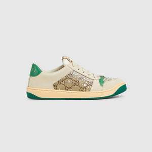 구찌 크리스털 스크리너 스니커즈 그린 812041