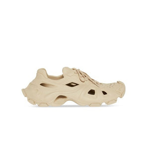 발렌시아가 HD 레이스업 스니커즈 베이지