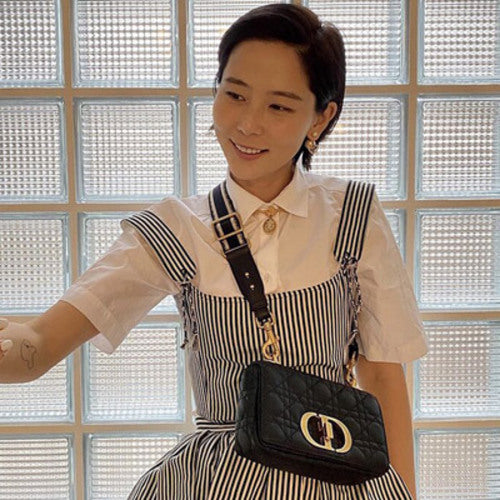 디올 카로백 블랙 S/M/L (김나영,지수,이다희 착용)