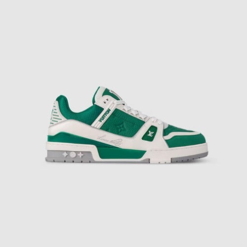 루이비통 컬러 LV 트레이너 스니커즈 그린 1ADHRG