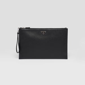 프라다 라지 사피아노 가죽 파우치 2NH001