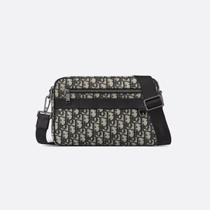 디올 사파리 맥시 메신저 백 베이지/블랙