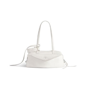발렌시아가 캐리 스몰 볼링백 화이트
