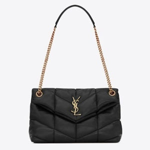 세인트로랑 루루 퍼퍼 체인백 금장 S/M (이미주 착용)