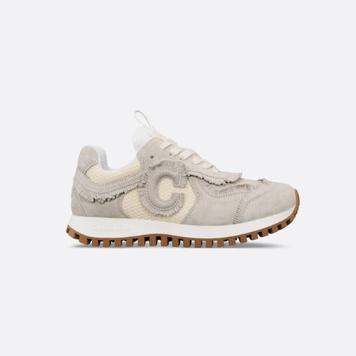 디올 체스트 디올 스웨이드 스니커즈 에크루 (고민시 착용)