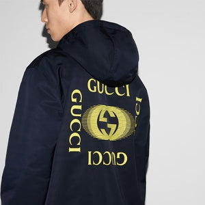 구찌 리버서블 나일론 트윌 재킷