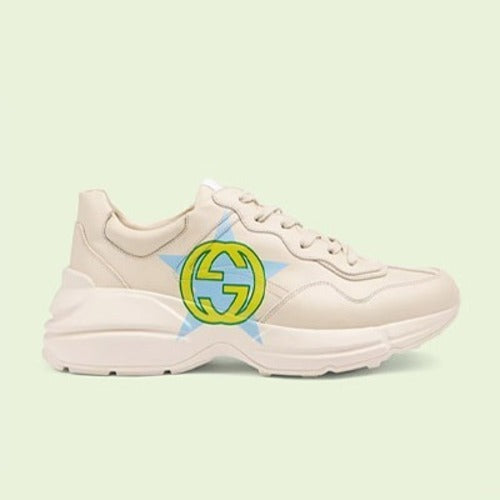 구찌 별 프린트 라이톤 스니커즈