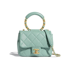 샤넬 스몰 플랩백 블루