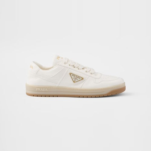 프라다 다운타운 나파 가죽 스니커즈 화이트