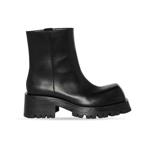 발렌시아가 트루퍼 레더 부츠