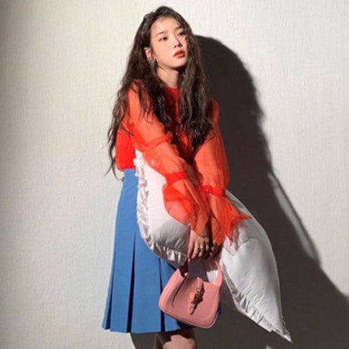 구찌 재키 1961 미니 호보백 핑크 (아이유 착용)