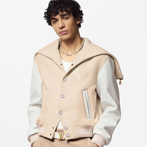 루이비통 카프스킨 세일러 바시티 재킷 1AFQM5