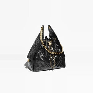 샤넬 25C 크루즈 체인 호보백 블랙 스몰/라지