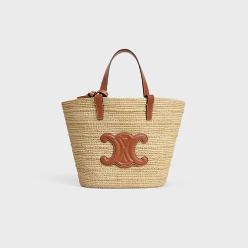 셀린느 틴 서플 클래식 파니에 숄더백 탠 (최화정 착용)