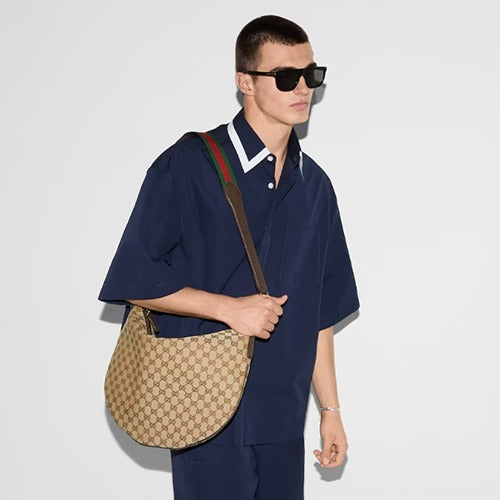 구찌 B 미디엄 숄더백 베이지 817420