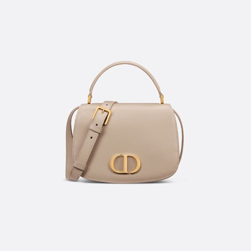 디올 30 몽테인 애비뉴 미디엄 탑 핸들백 베이지