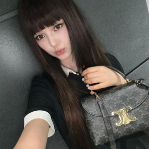 셀린느 트리오페 틴 니노백 탠 (다니엘 착용)