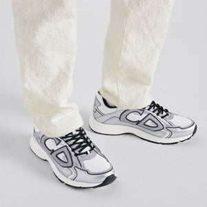 디올 B30 스니커즈 실버/화이트