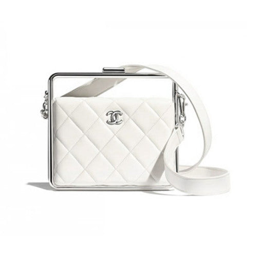 샤넬 케이스백 화이트 AS1732 (차정원 착용)