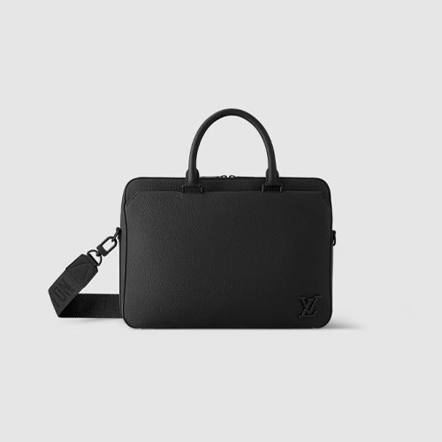 루이비통 파일럿 브리프케이스 블랙 M23778