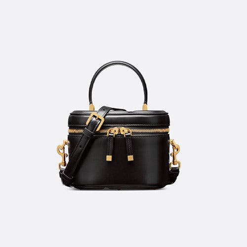 디올 CD 시그니처 스몰 베니티 케이스백 블랙 (고민시,지수 착용)