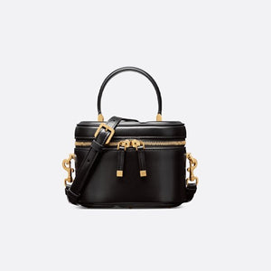 디올 CD 시그니처 스몰 베니티 케이스백 블랙 (고민시,지수 착용)