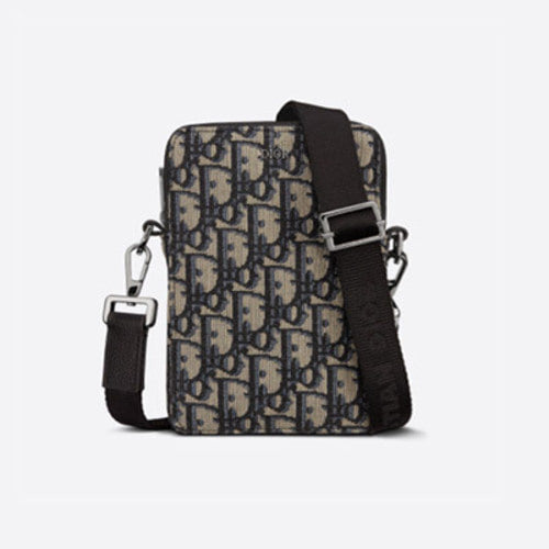 디올 오블리크 메신저 파우치 크로스백