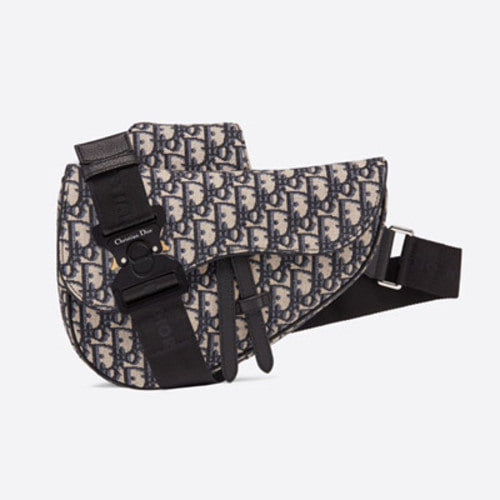 디올 옴므 오블리크 새들백