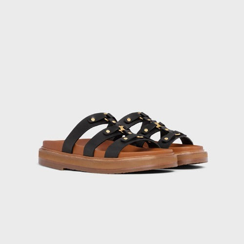 셀린느 티피 트리오페 슬라이드 블랙