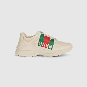 구찌 웹 로고 라이톤 스니커즈 816179