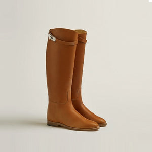 에르메스 켈리 점핑 부츠 브라운 (김나영 착용)