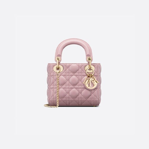 디올 레이디 미니백 핑크