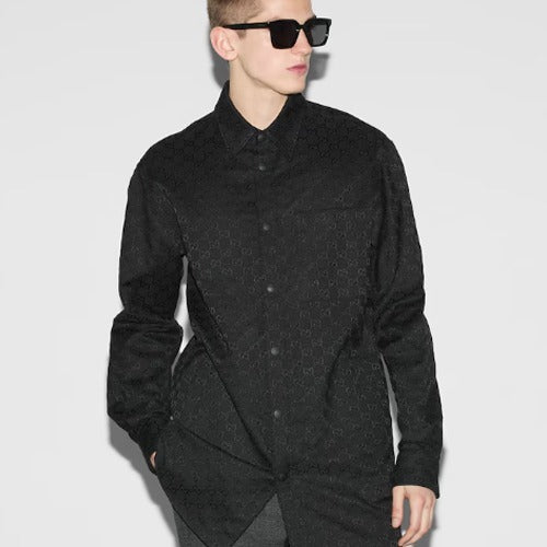 구찌 모노그램 GG 코튼 셔츠 2color