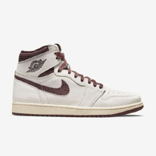 나이키 에어 조던 1 X 아 마 마니에르 레트로 하이 세일 앤 버건디