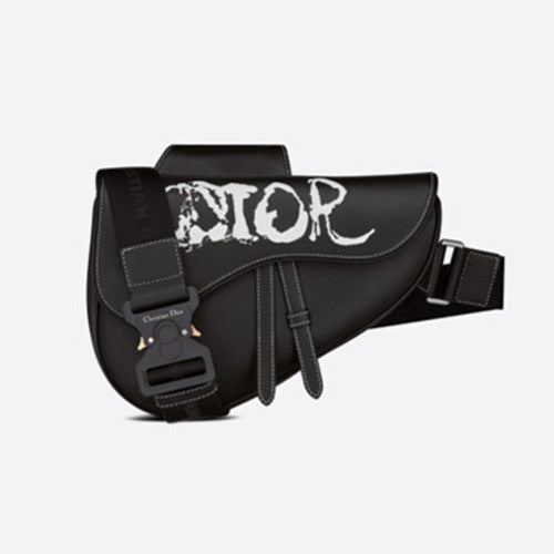 디올 X 피터 도이그 새들백 블랙