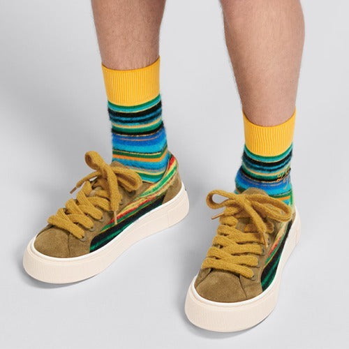 디올 X 티어스 B33 스니커즈 옐로우/브라운