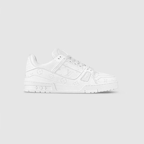 루이비통 모노그램 LV 트레이너 스니커즈 화이트 1AHDN0