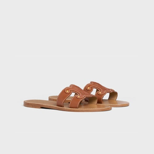 셀린느 트리오페 뮬 슬라이드 탠