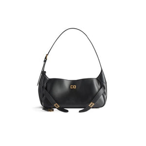 발렌시아가 벨 에어 스몰 숄더백 블랙