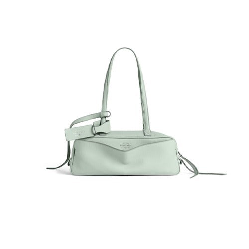 발렌시아가 캐리 스몰 볼링백 미네랄 그린