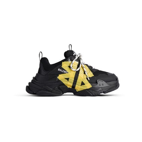 발렌시아가 트리플S 테이프 타입 스니커즈 블랙