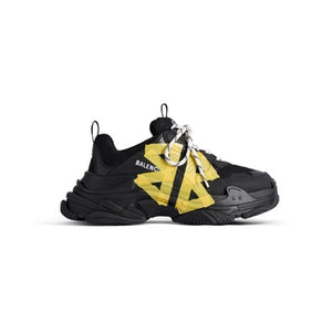 발렌시아가 트리플S 테이프 타입 스니커즈 블랙