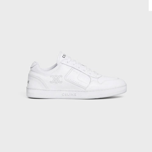 셀린느 CT-10 트레이너 로우 레이스업 스니커즈 화이트